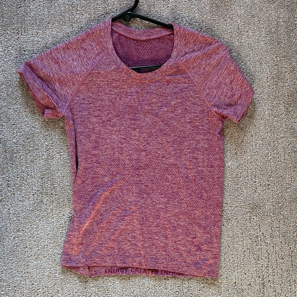 Lululemon Swiftly Short Sleeve Waist Length Size 4